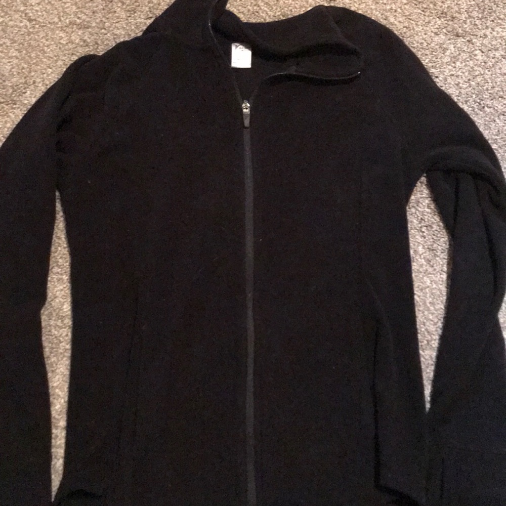 Black zip up